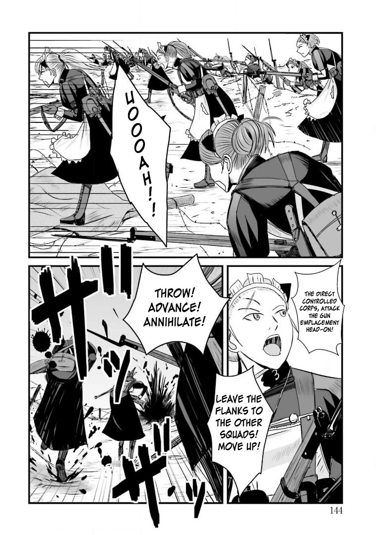 Trench Flowers Chapter 18 page 14 - Chapter 18: Battle Maidens