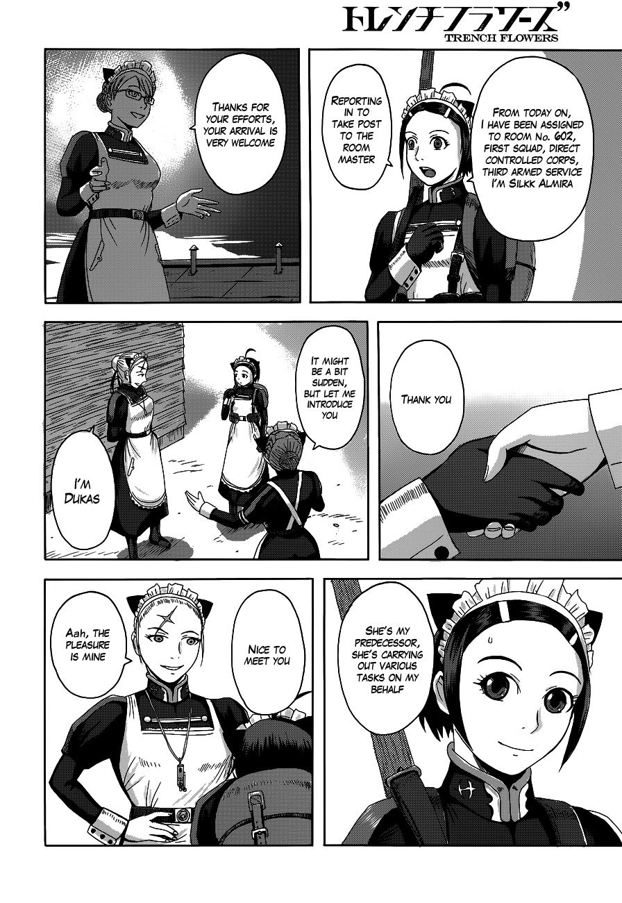 Trench Flowers Chapter 2 page 8 - Chapter 2 : Welcome to Room N°602