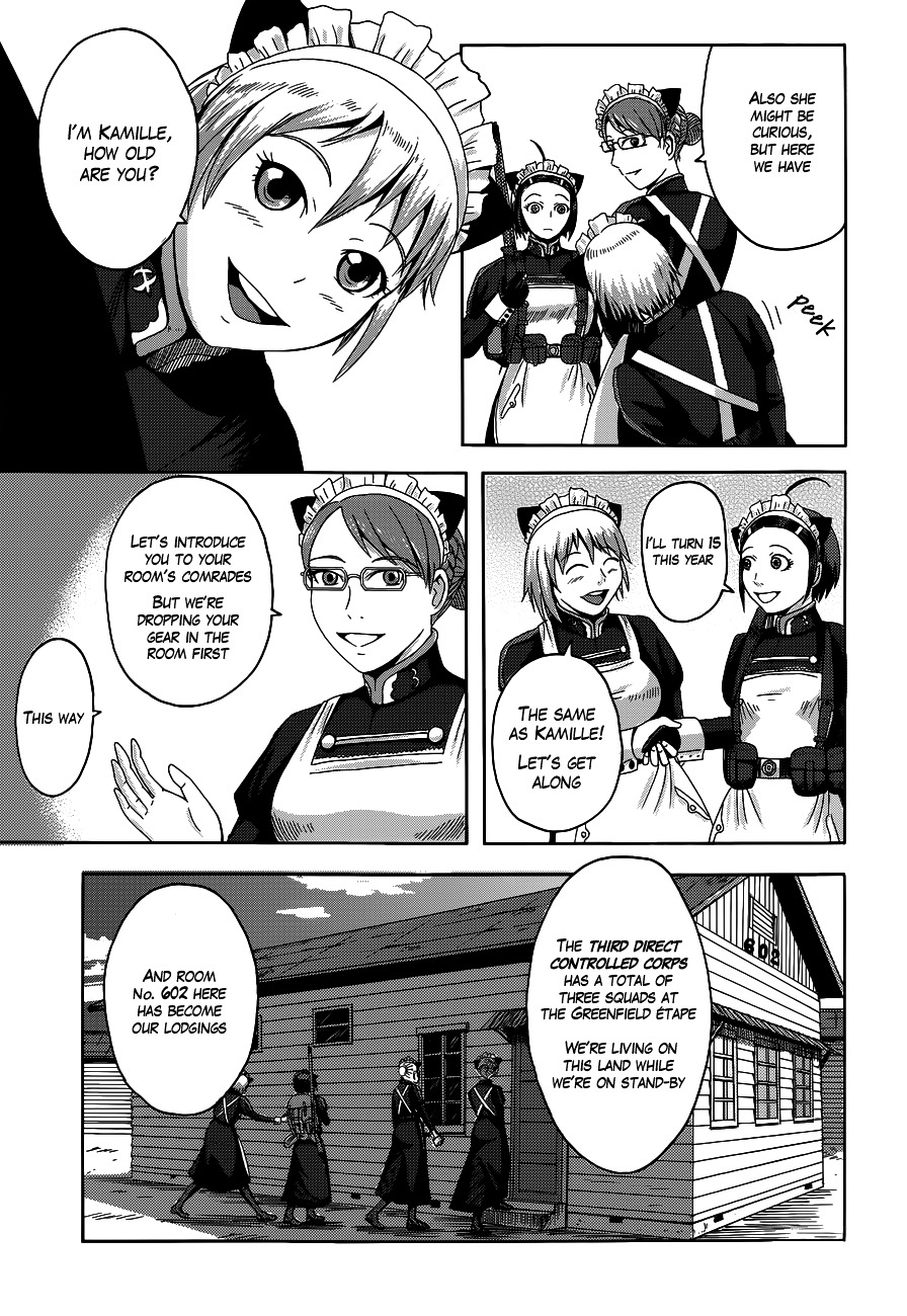 Trench Flowers Chapter 2 page 9 - Chapter 2 : Welcome to Room N°602