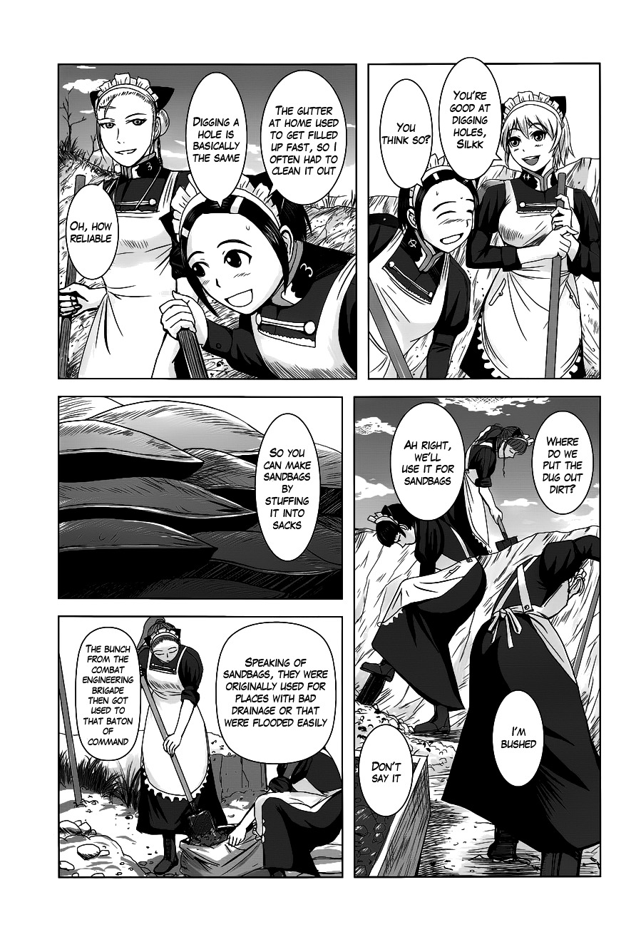 Trench Flowers Chapter 3 page 13 - Chapter 3 : Aim!