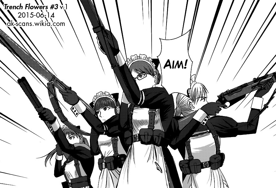 Trench Flowers Chapter 3 page 36 - Chapter 3 : Aim!