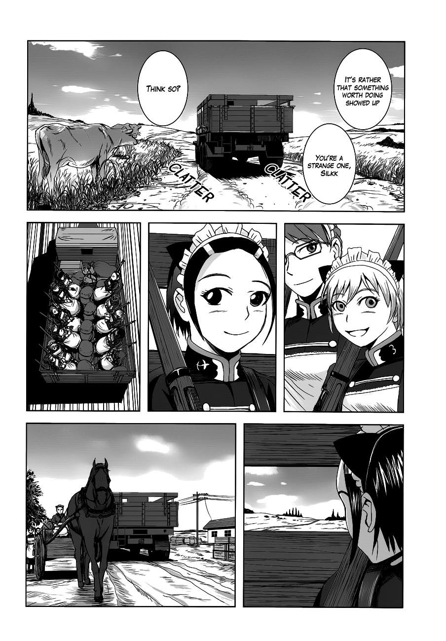 Trench Flowers Chapter 3 page 6 - Chapter 3 : Aim!