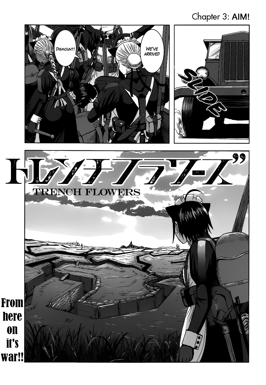 Trench Flowers Chapter 3 page 7 - Chapter 3 : Aim!