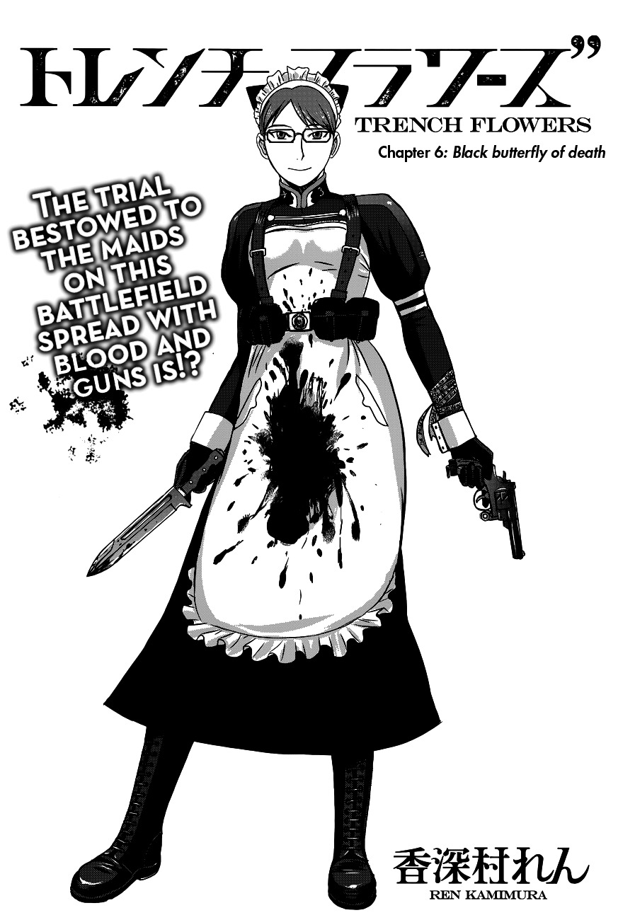 Trench Flowers Chapter 6 page 1 - Chapter 6 : Black Butterfly of Death