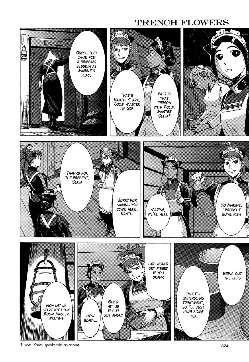 Trench Flowers Chapter 9 page 15 - Chapter 9 : 1v1 The Corps's Determination