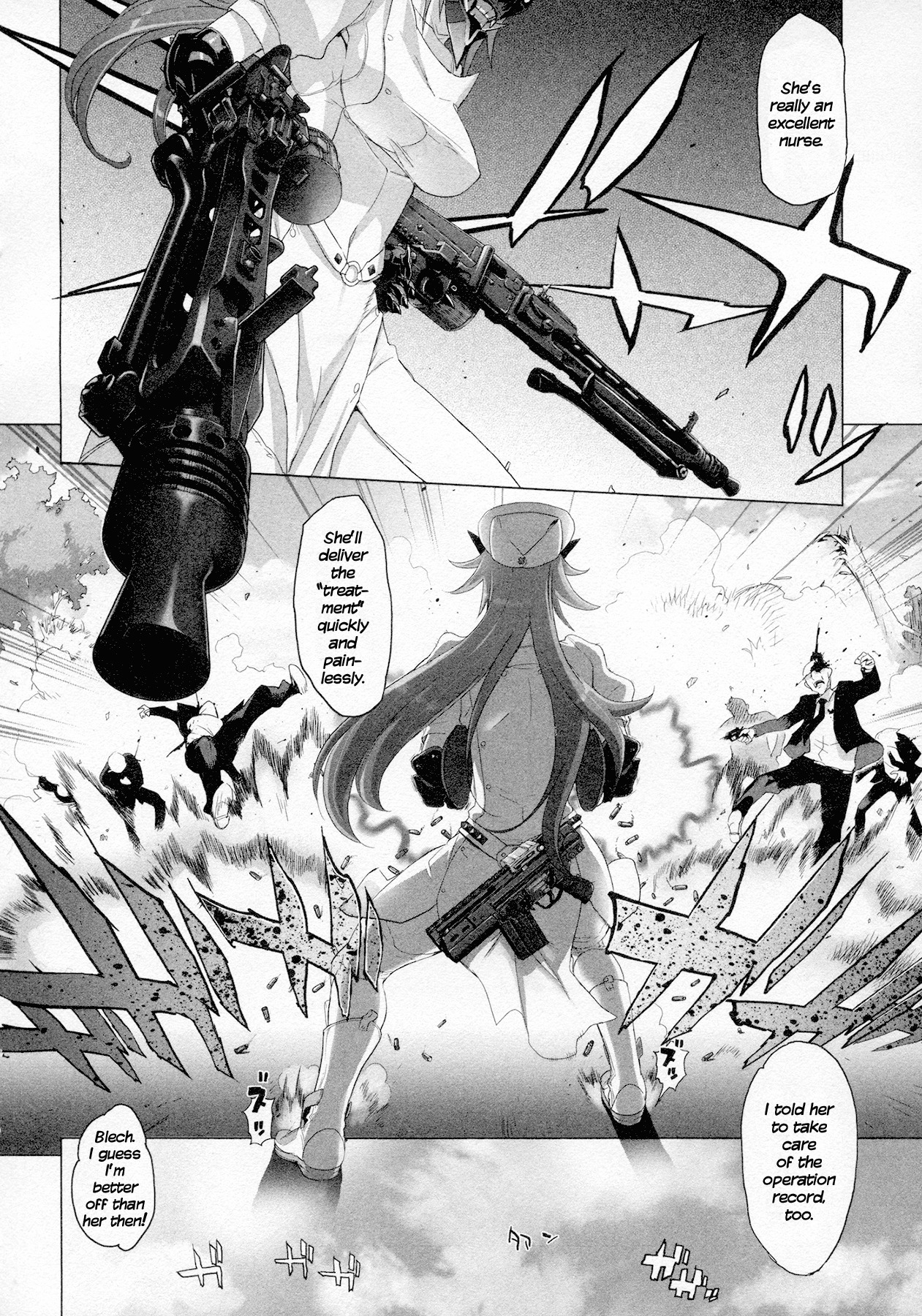 Triage X Chapter 1 page 14 - Chapter 1: Prescription from Hell I - Red Cross of Blood