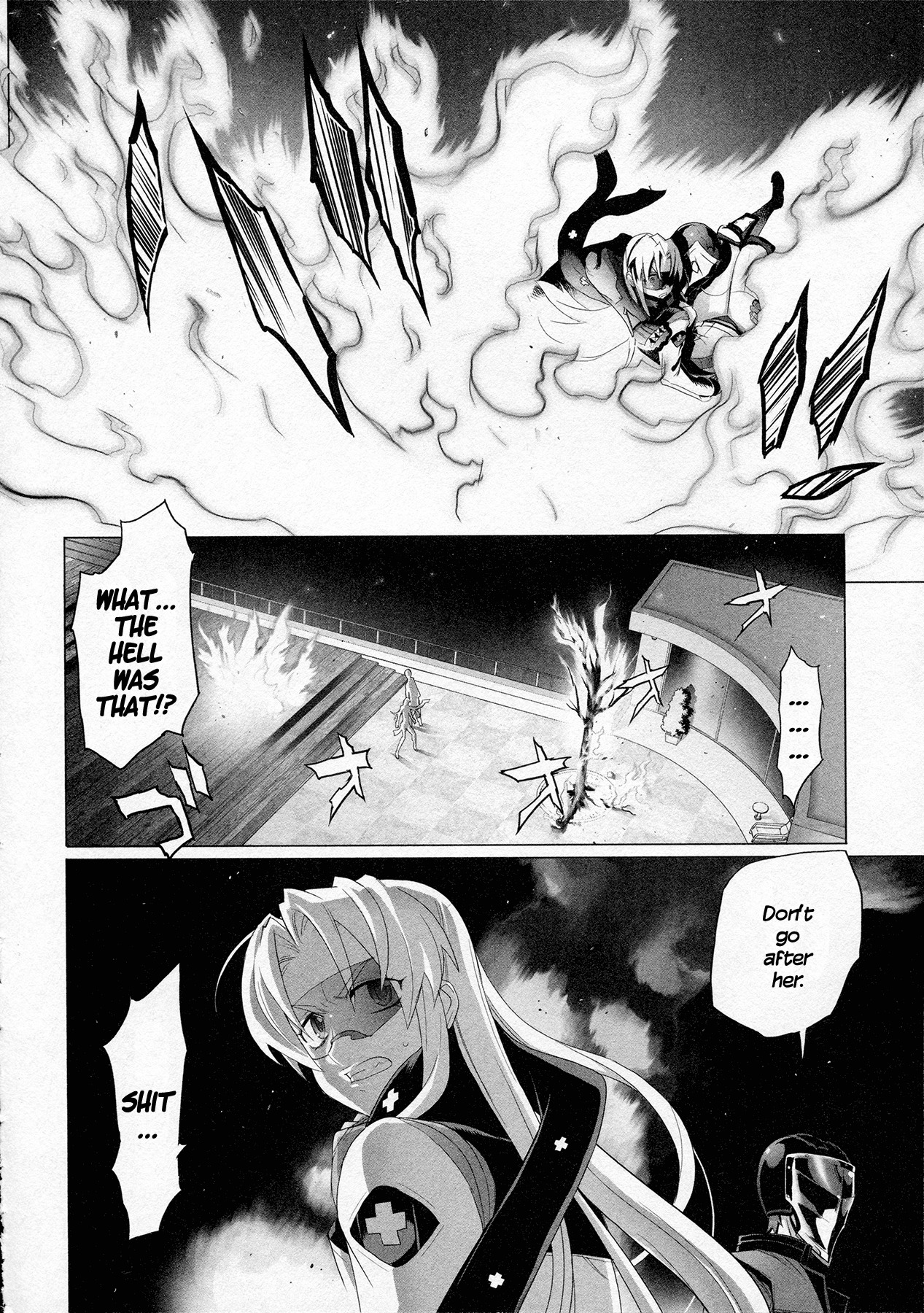 Triage X Chapter 10 page 14 - Chapter 10: Midnight Guerrilla II - Overheat