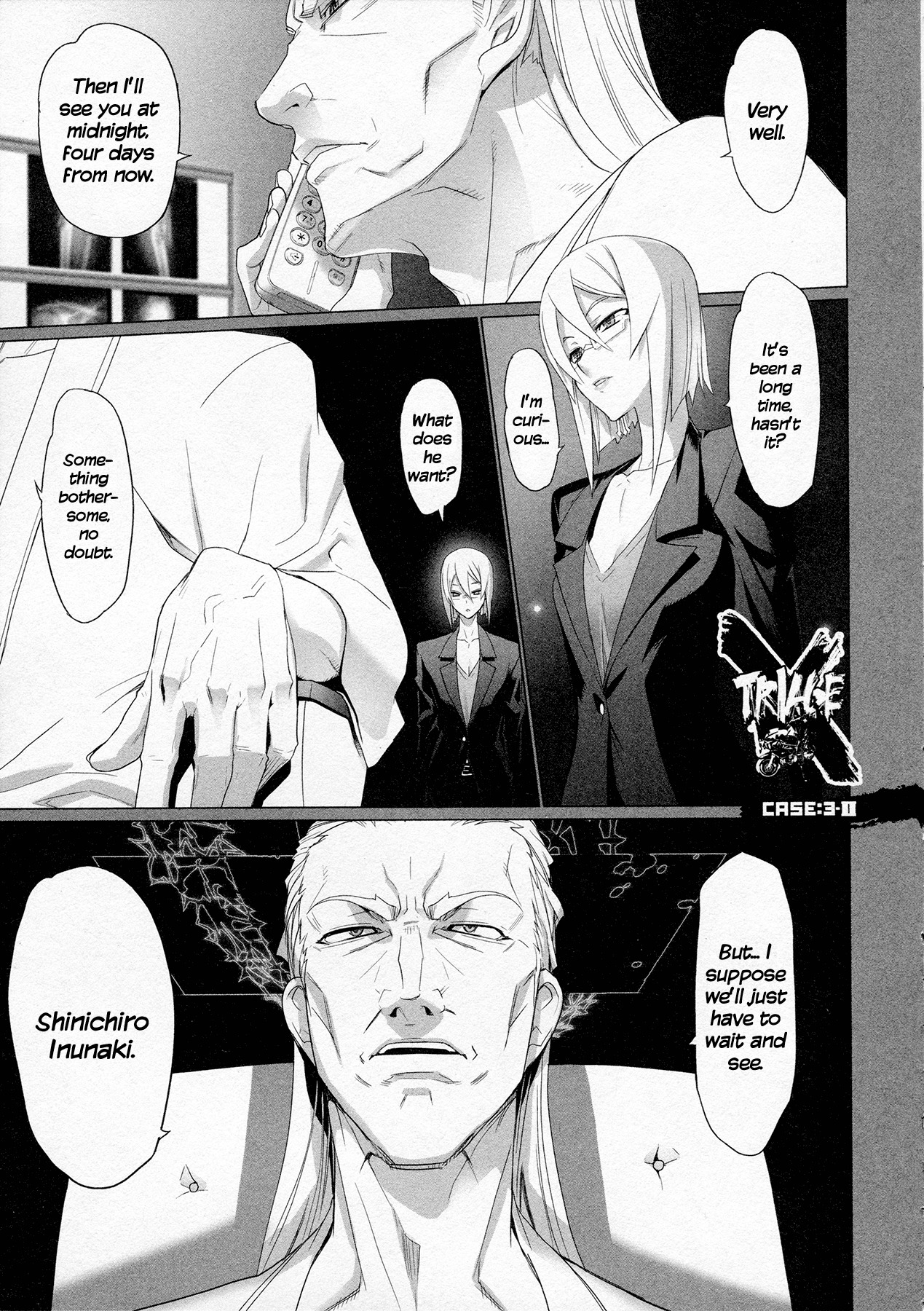 Triage X Chapter 10 page 2 - Chapter 10: Midnight Guerrilla II - Overheat
