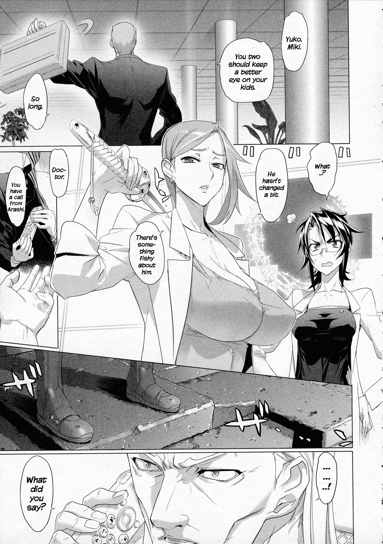 Triage X Chapter 10 page 27 - Chapter 10: Midnight Guerrilla II - Overheat