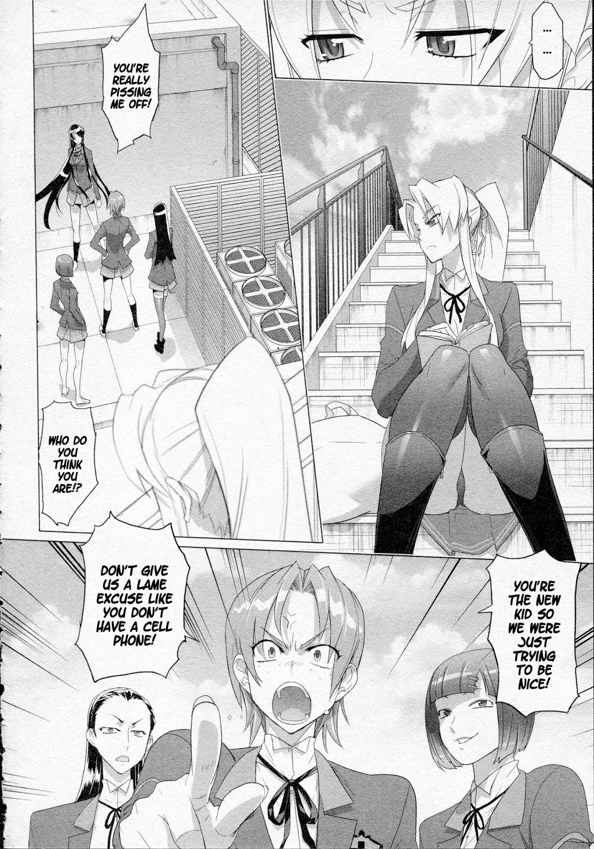 Triage X Chapter 13 page 6 - Chapter 13: Midnight Guerrilla IV - Mingling of Wild Animals