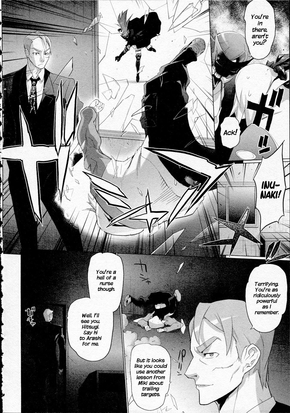 Triage X Chapter 15 page 31 - Chapter 15: Midnight Guerrilla VI - Cancer Cells in the City