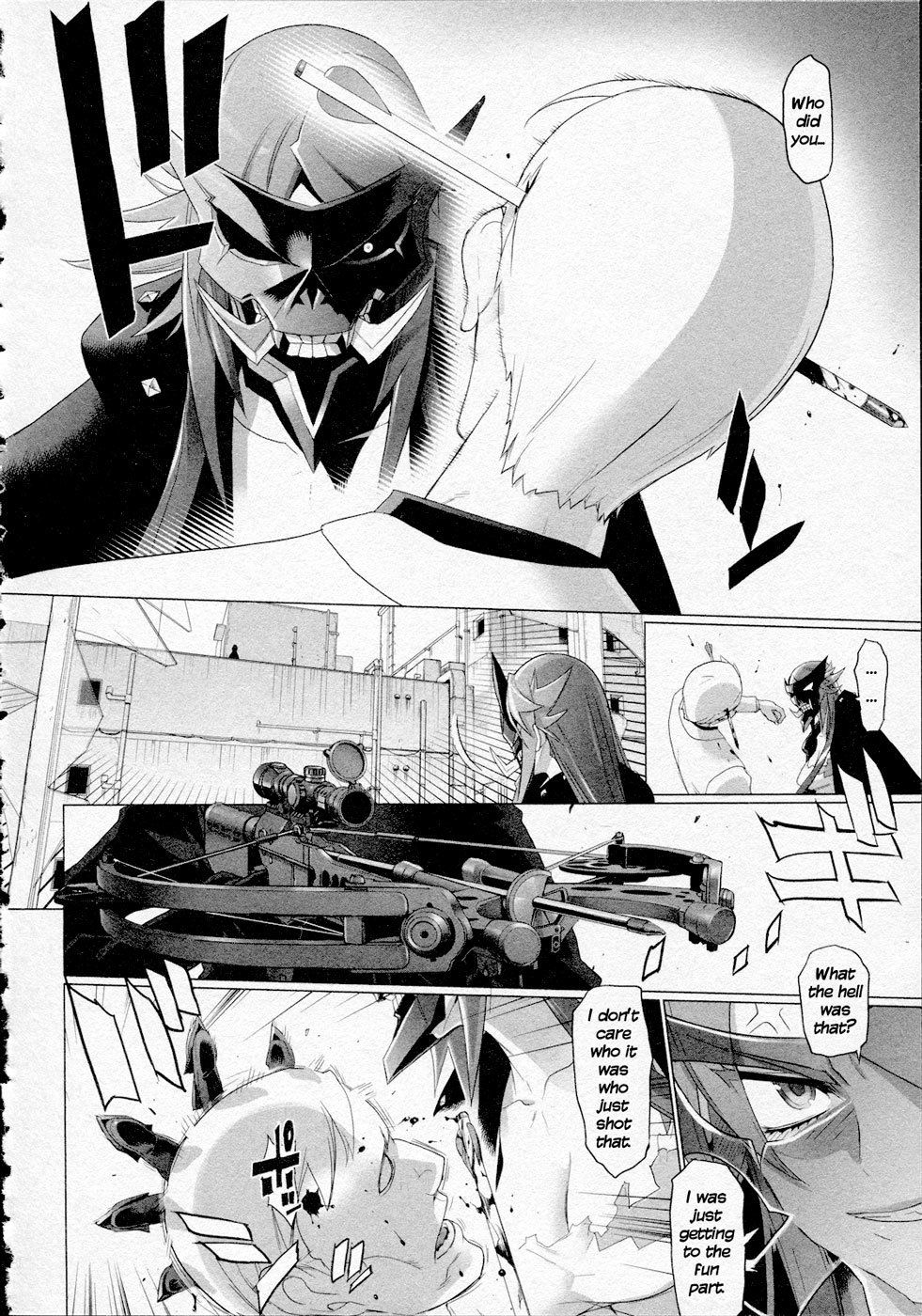 Triage X Chapter 15 page 37 - Chapter 15: Midnight Guerrilla VI - Cancer Cells in the City