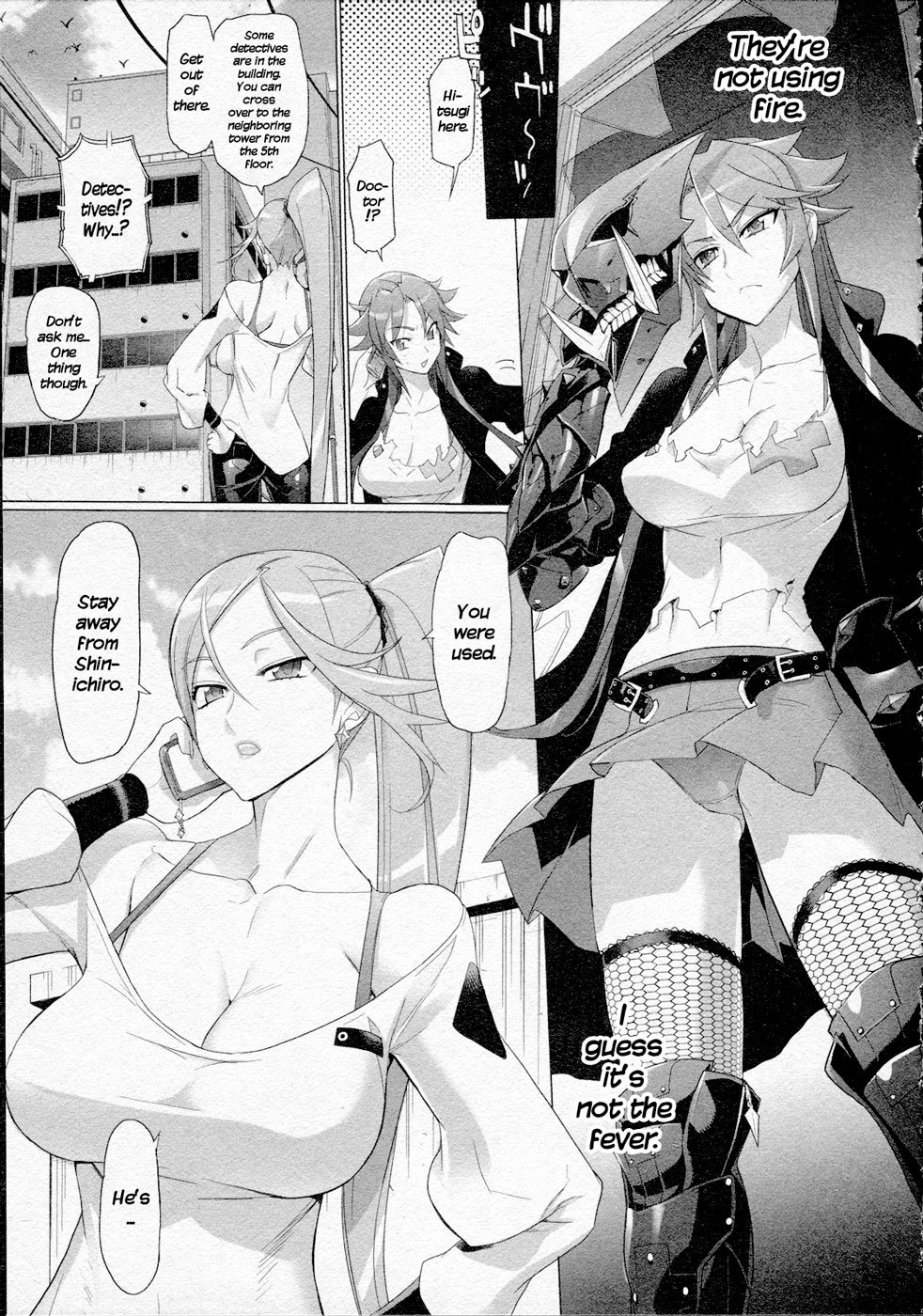 Triage X Chapter 15 page 40 - Chapter 15: Midnight Guerrilla VI - Cancer Cells in the City