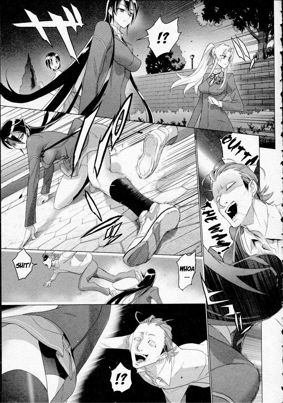 Triage X Chapter 15 page 52 - Chapter 15: Midnight Guerrilla VI - Cancer Cells in the City