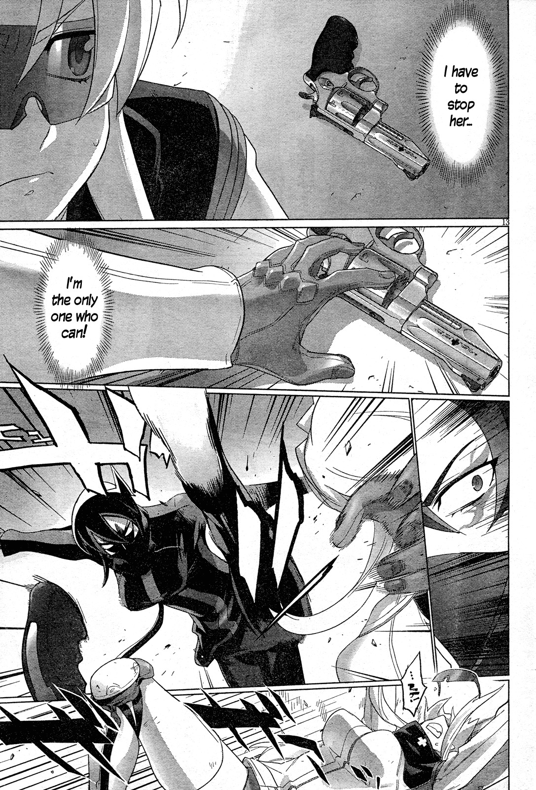 Triage X Chapter 17 page 15 - Chapter 17: Midnight Guerrilla VIII - Single Justice
