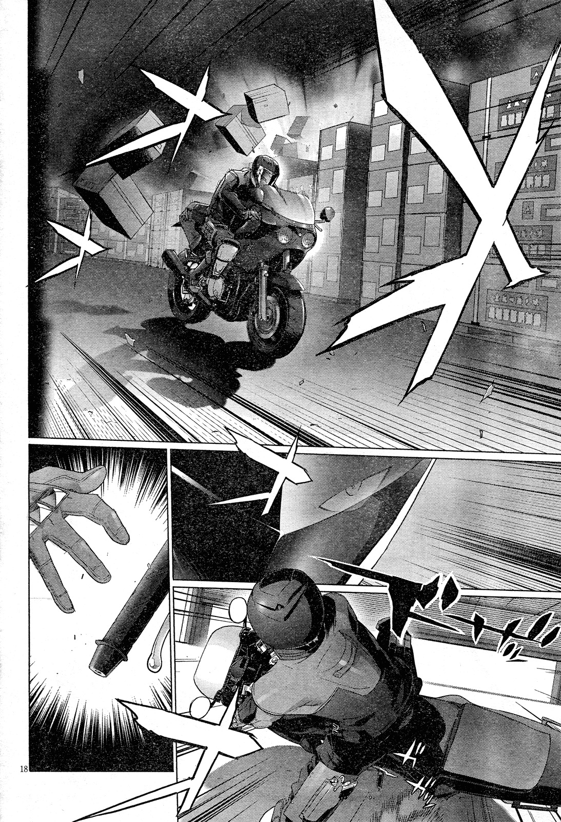 Triage X Chapter 17 page 20 - Chapter 17: Midnight Guerrilla VIII - Single Justice