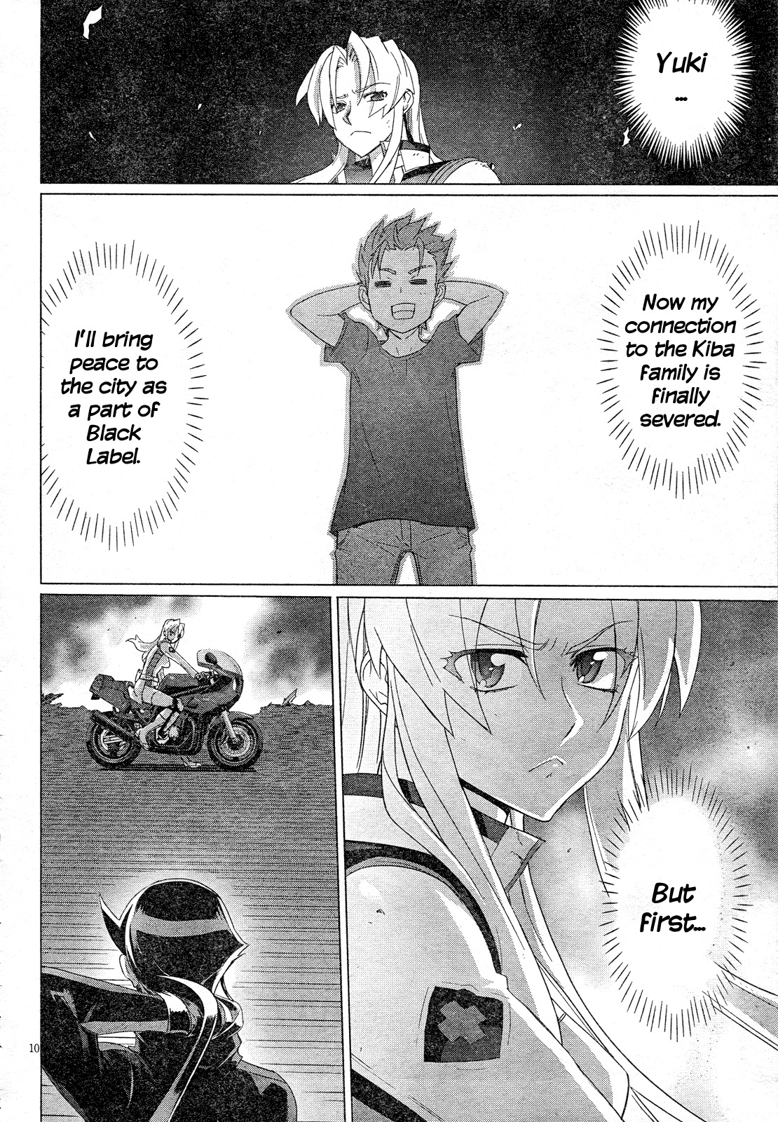 Triage X Chapter 18 page 11 - Chapter 18: Midnight Guerrilla IX - Ash and Black Label