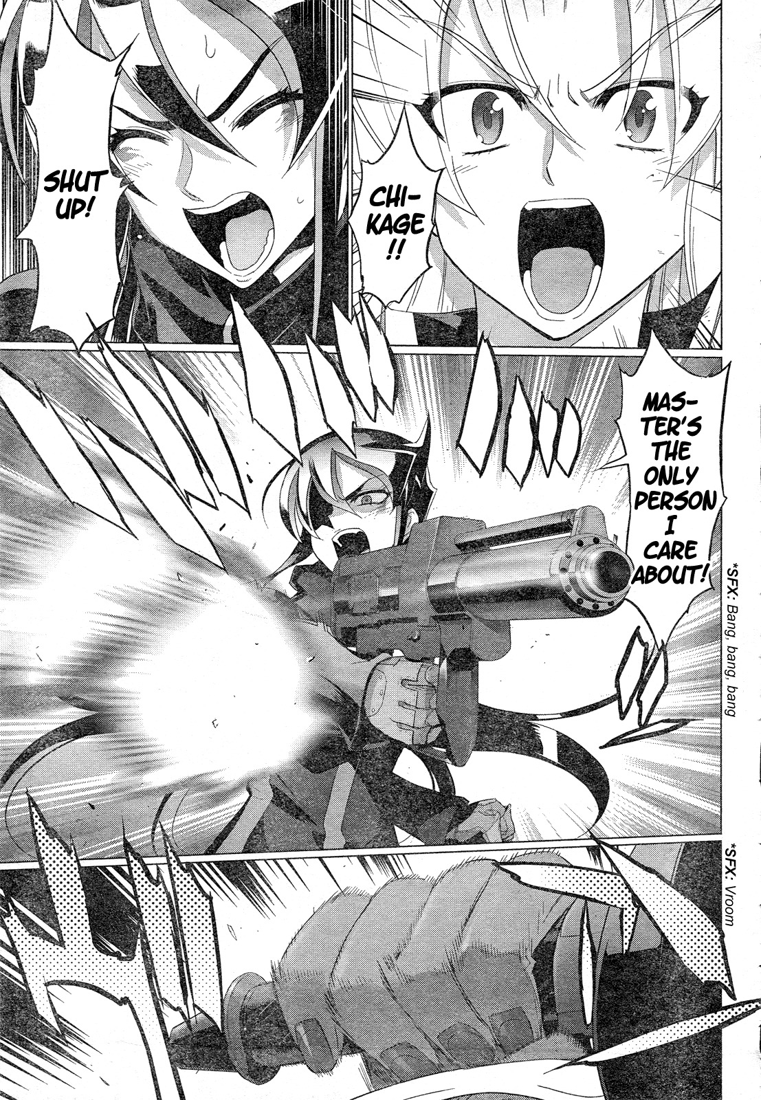 Triage X Chapter 18 page 14 - Chapter 18: Midnight Guerrilla IX - Ash and Black Label