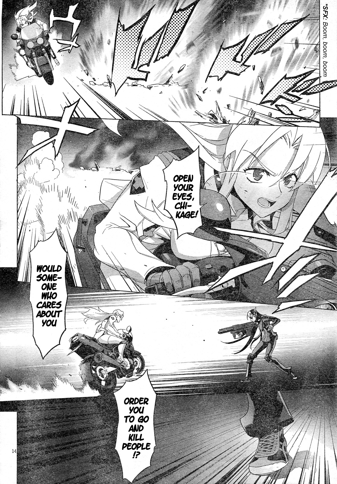 Triage X Chapter 18 page 15 - Chapter 18: Midnight Guerrilla IX - Ash and Black Label