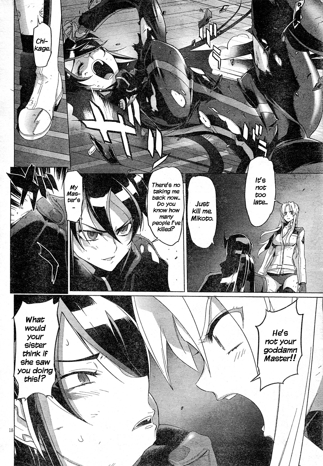 Triage X Chapter 18 page 19 - Chapter 18: Midnight Guerrilla IX - Ash and Black Label