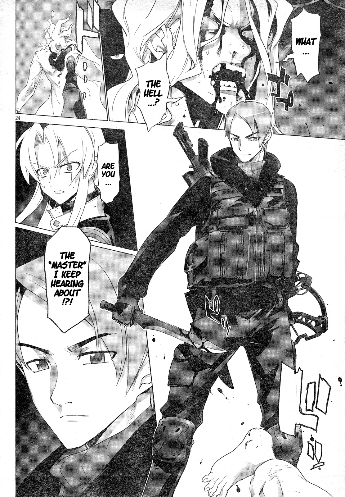 Triage X Chapter 18 page 25 - Chapter 18: Midnight Guerrilla IX - Ash and Black Label