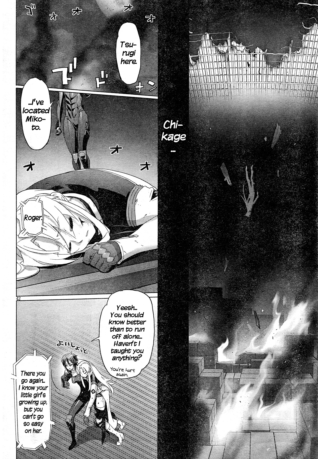Triage X Chapter 18 page 41 - Chapter 18: Midnight Guerrilla IX - Ash and Black Label