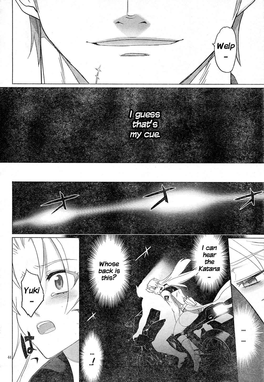 Triage X Chapter 18 page 43 - Chapter 18: Midnight Guerrilla IX - Ash and Black Label