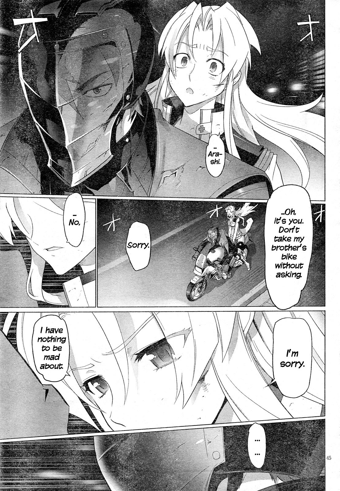 Triage X Chapter 18 page 44 - Chapter 18: Midnight Guerrilla IX - Ash and Black Label