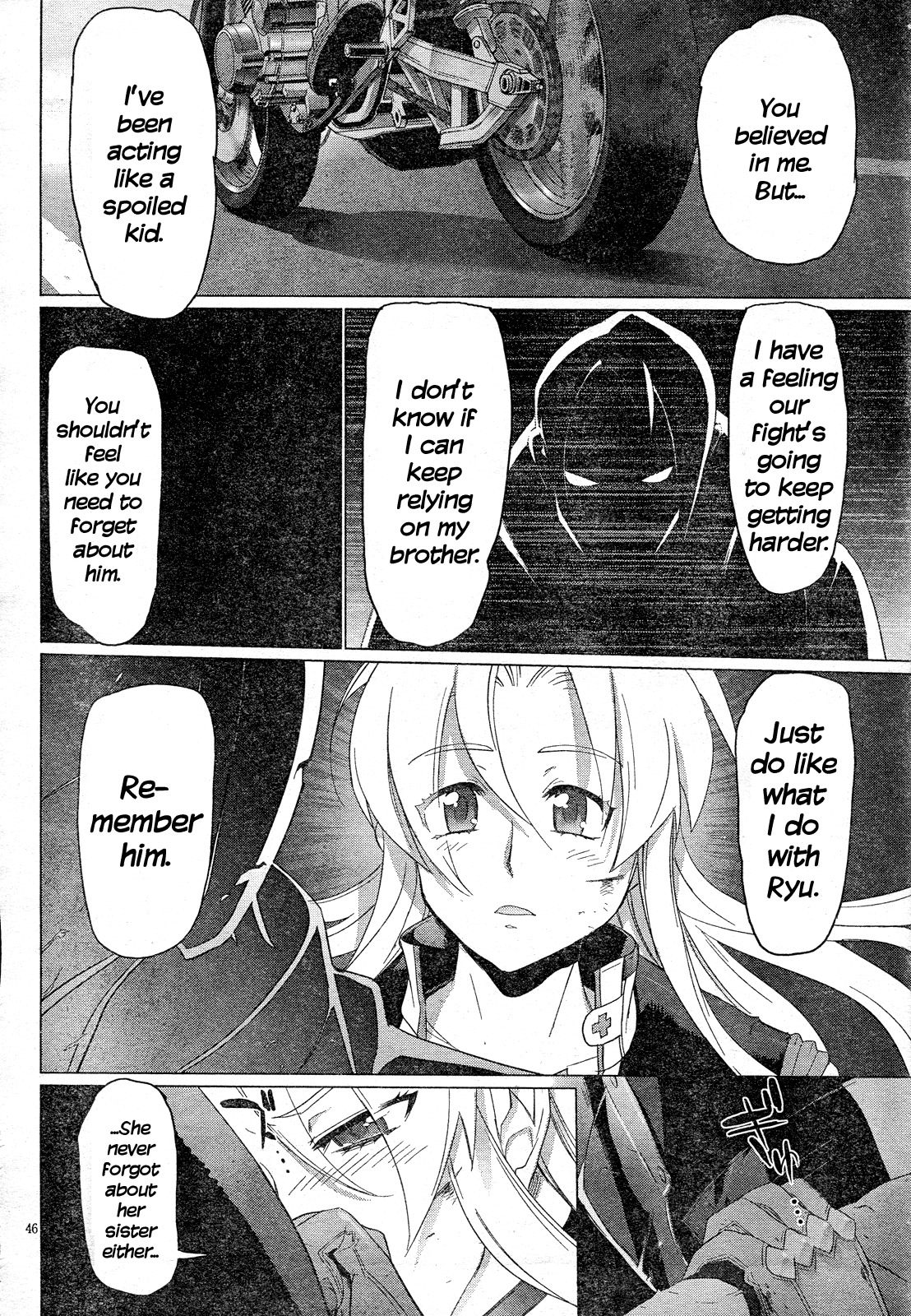 Triage X Chapter 18 page 45 - Chapter 18: Midnight Guerrilla IX - Ash and Black Label