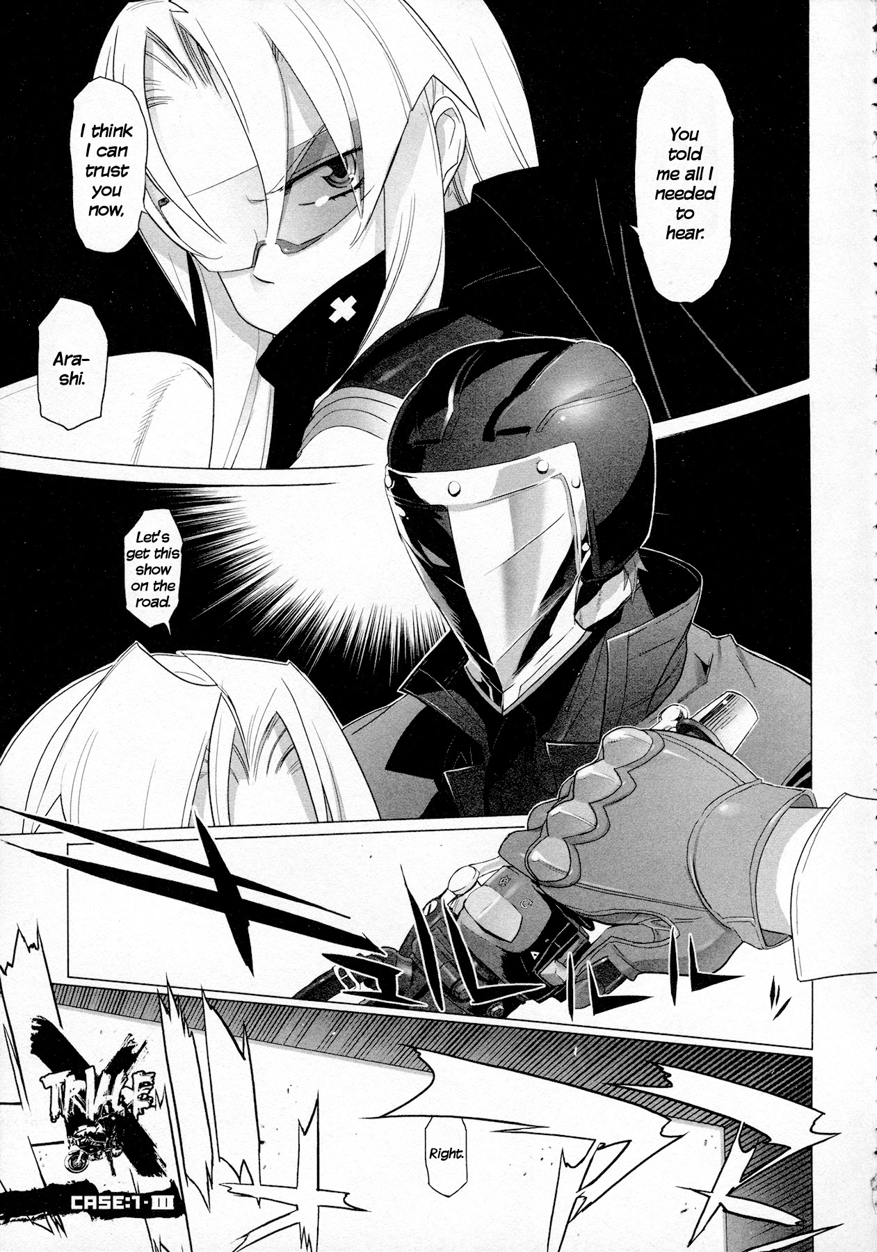 Triage X Chapter 3 page 2 - Chapter 3: Prescription from Hell III - Hot Lead Judgement