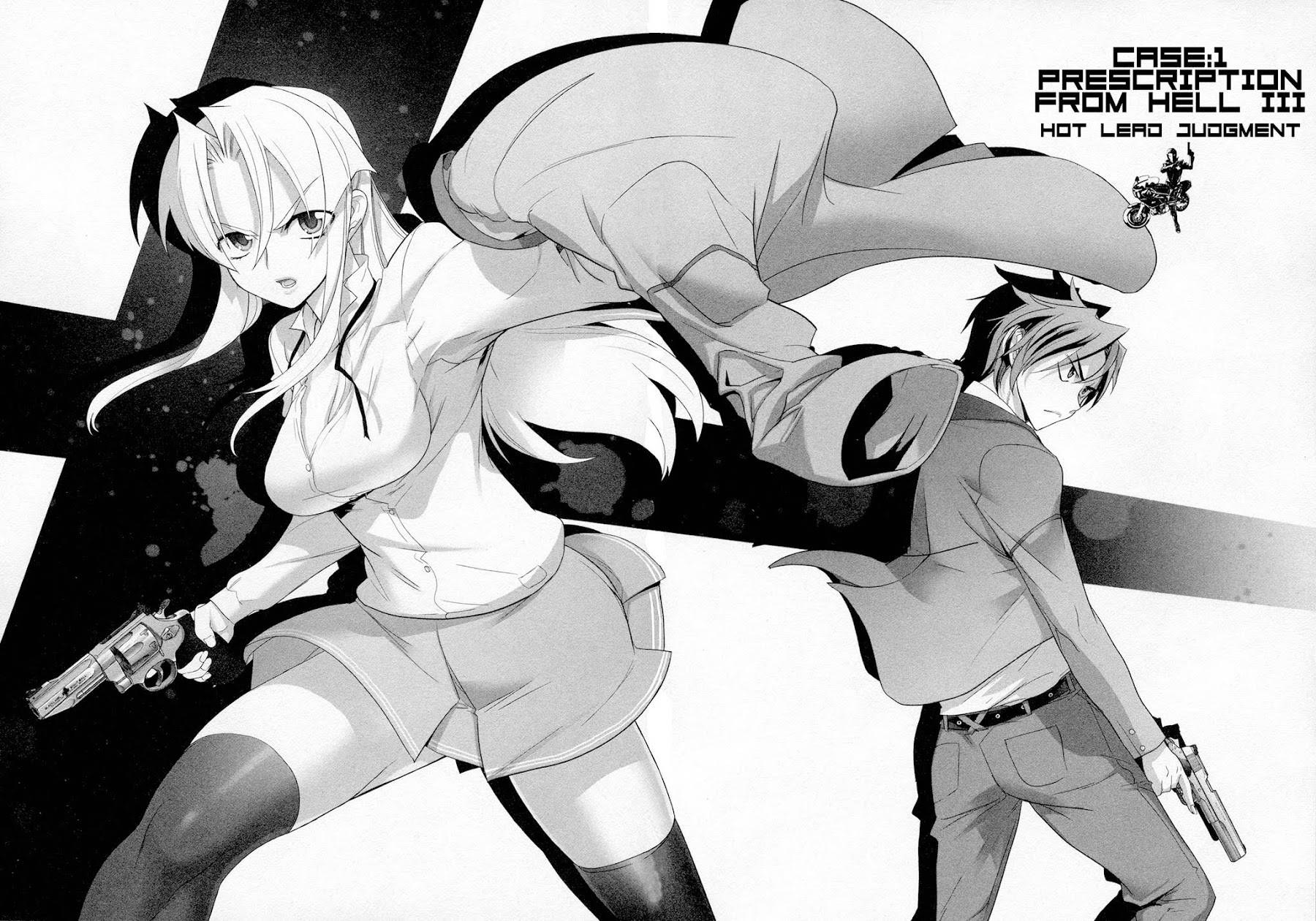 Triage X Chapter 3 page 3 - Chapter 3: Prescription from Hell III - Hot Lead Judgement