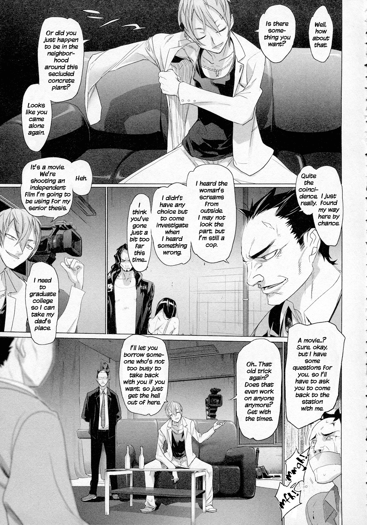Triage X Chapter 3 page 8 - Chapter 3: Prescription from Hell III - Hot Lead Judgement