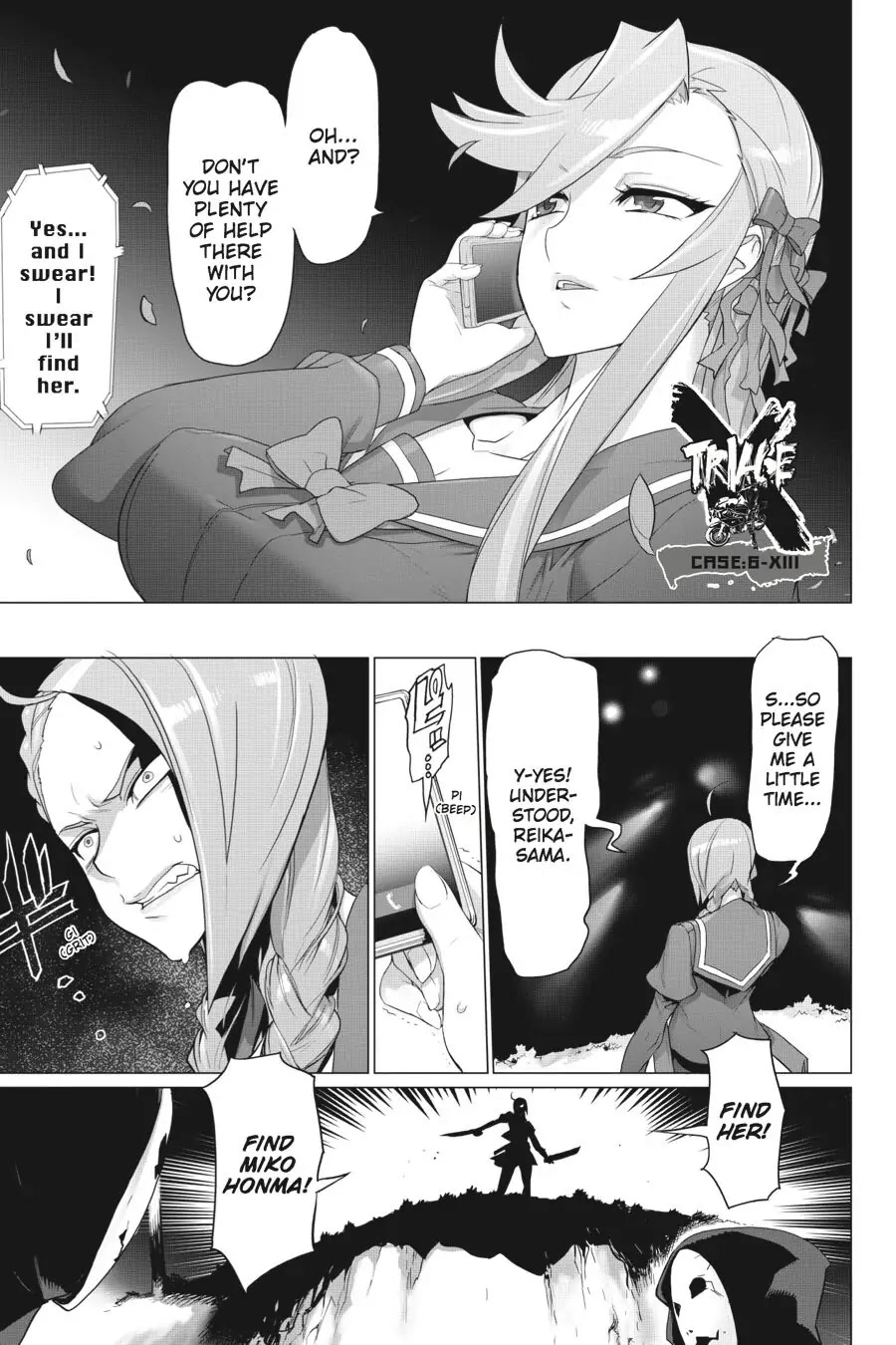 Triage X Chapter 57 page 1 - Chapter 57