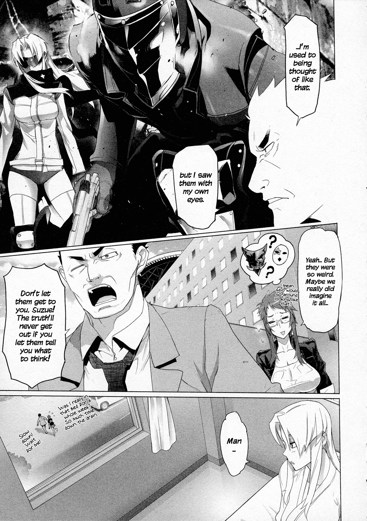 Triage X Chapter 9 page 17 - Chapter 9: Midnight Guerrilla I - Evening Calm