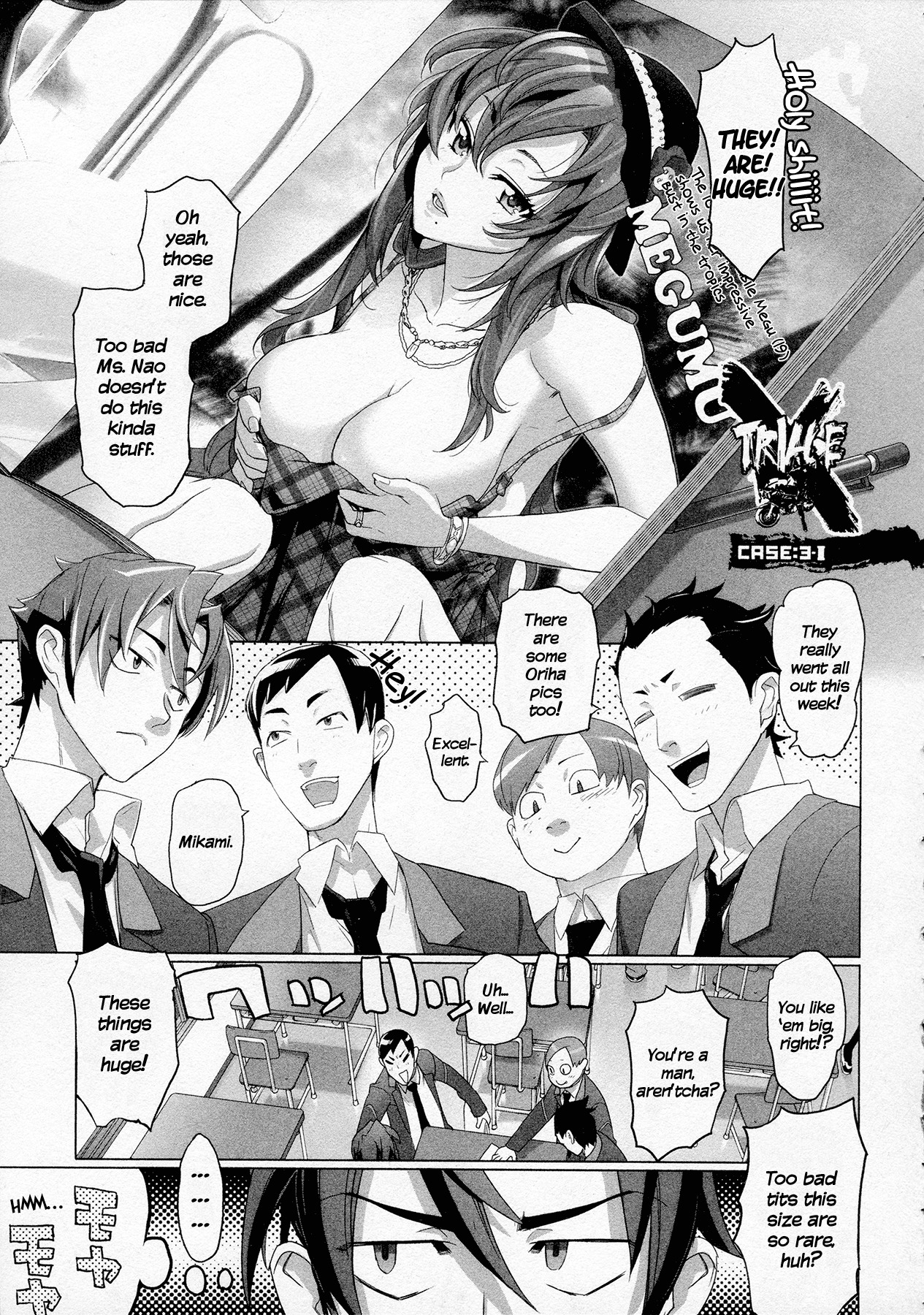 Triage X Chapter 9 page 2 - Chapter 9: Midnight Guerrilla I - Evening Calm