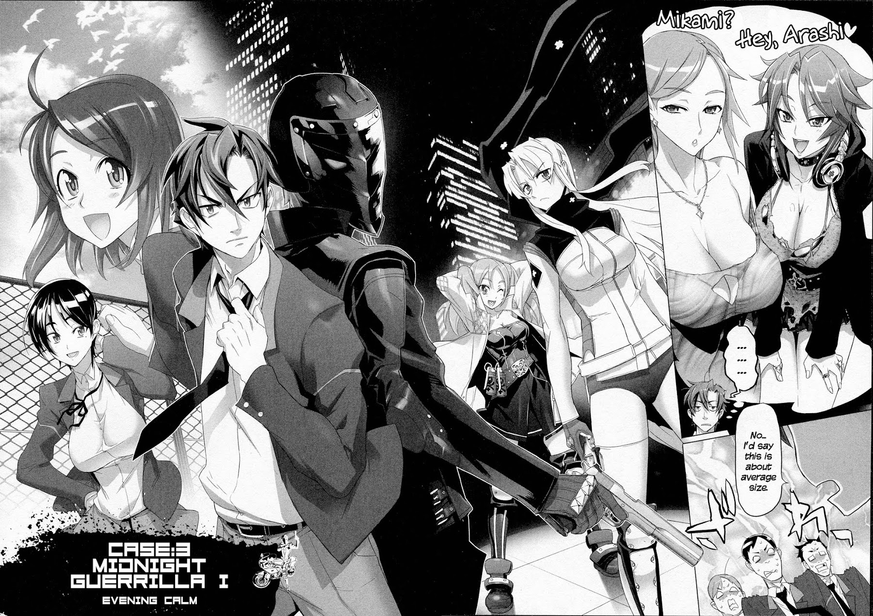 Triage X Chapter 9 page 3 - Chapter 9: Midnight Guerrilla I - Evening Calm