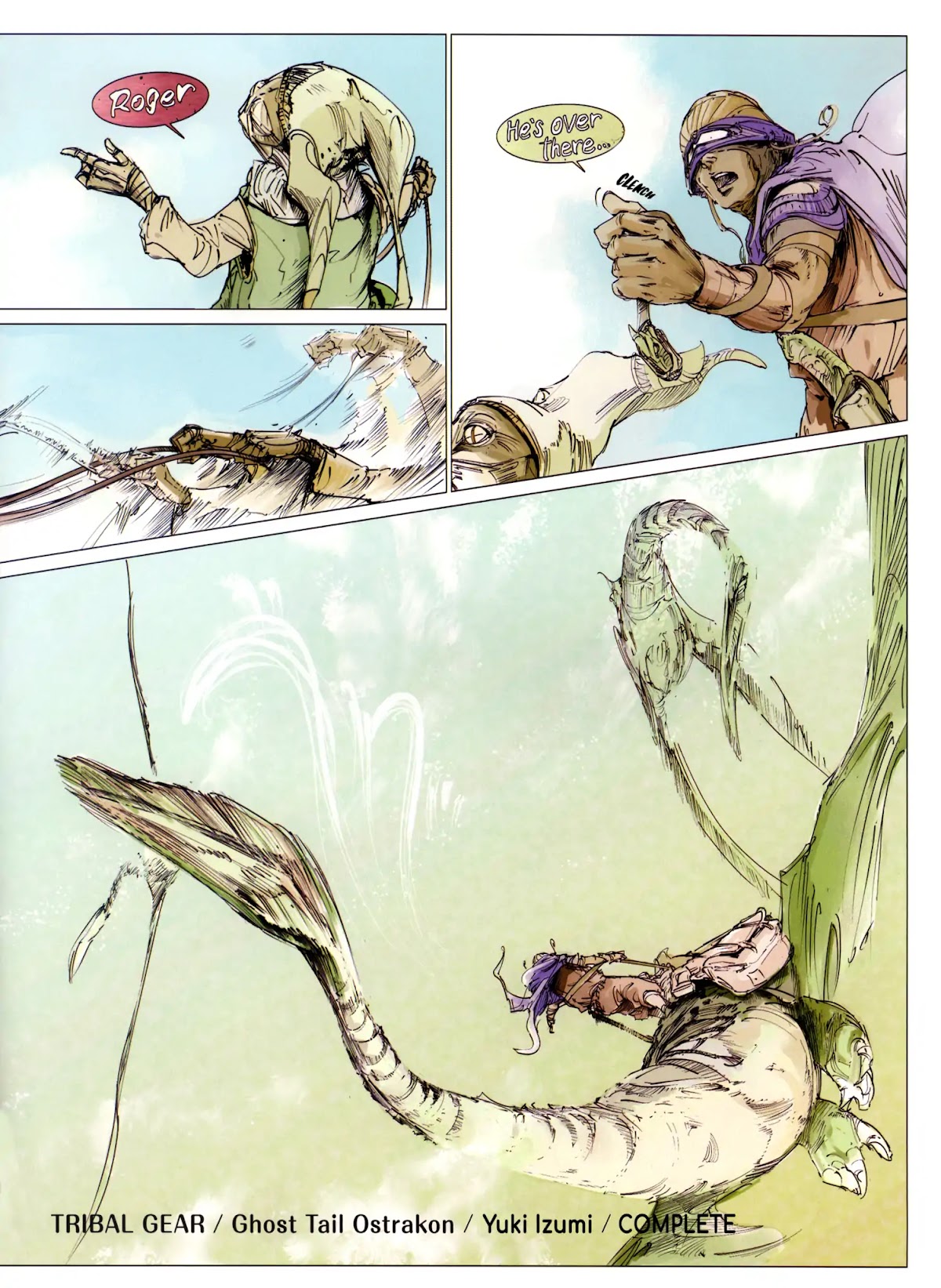 Tribal Gear - Ghost Tail Ostrakon Chapter 0 page 11 - Chapter 0: Oneshot