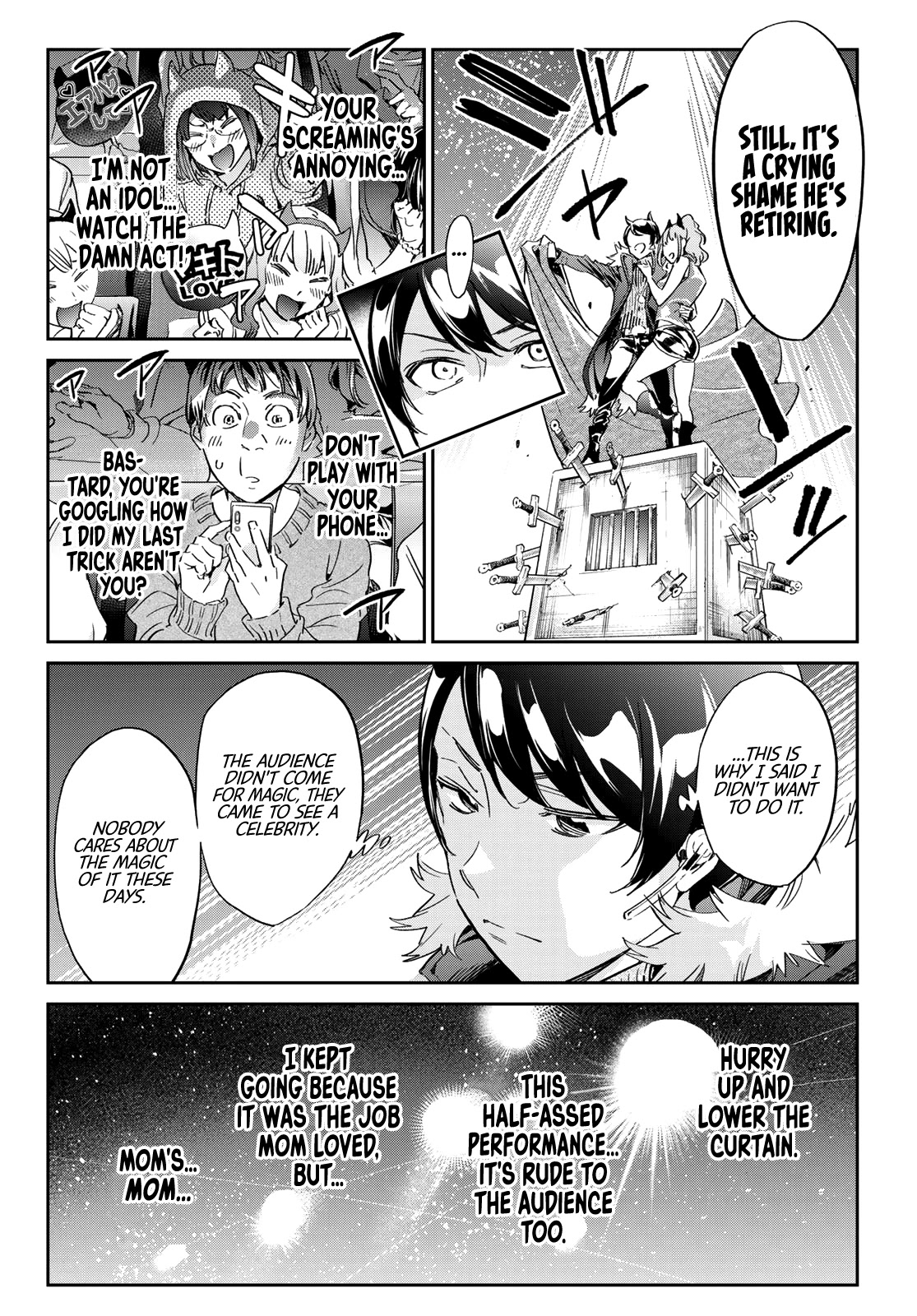 Tricks Dedicated to Witches Chapter 1 page 12 - Chapter 1: Curtain Call and Curtain Raise