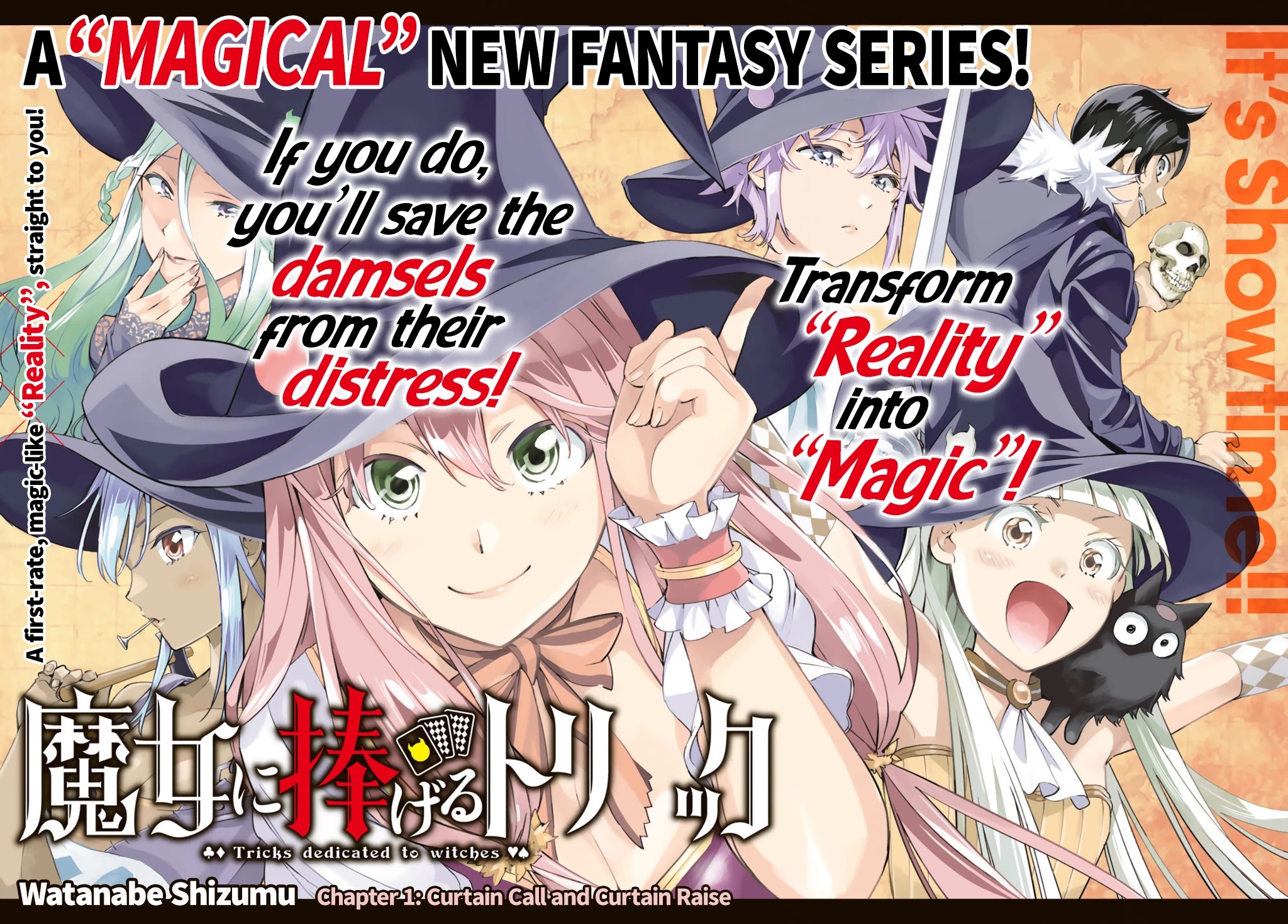 Tricks Dedicated to Witches Chapter 1 page 4 - Chapter 1: Curtain Call and Curtain Raise