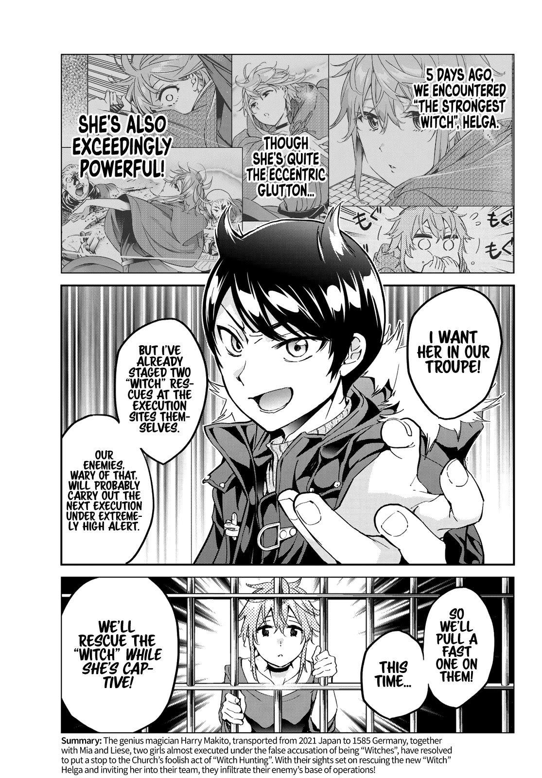 Tricks Dedicated to Witches Chapter 12 page 4 - Chapter 12: The Captive Witch