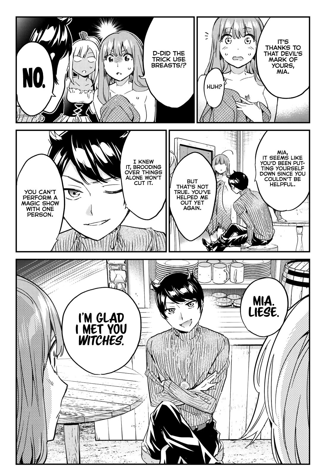Tricks Dedicated to Witches Chapter 16 page 18 - Chapter 16: The Devil’s Stigmata