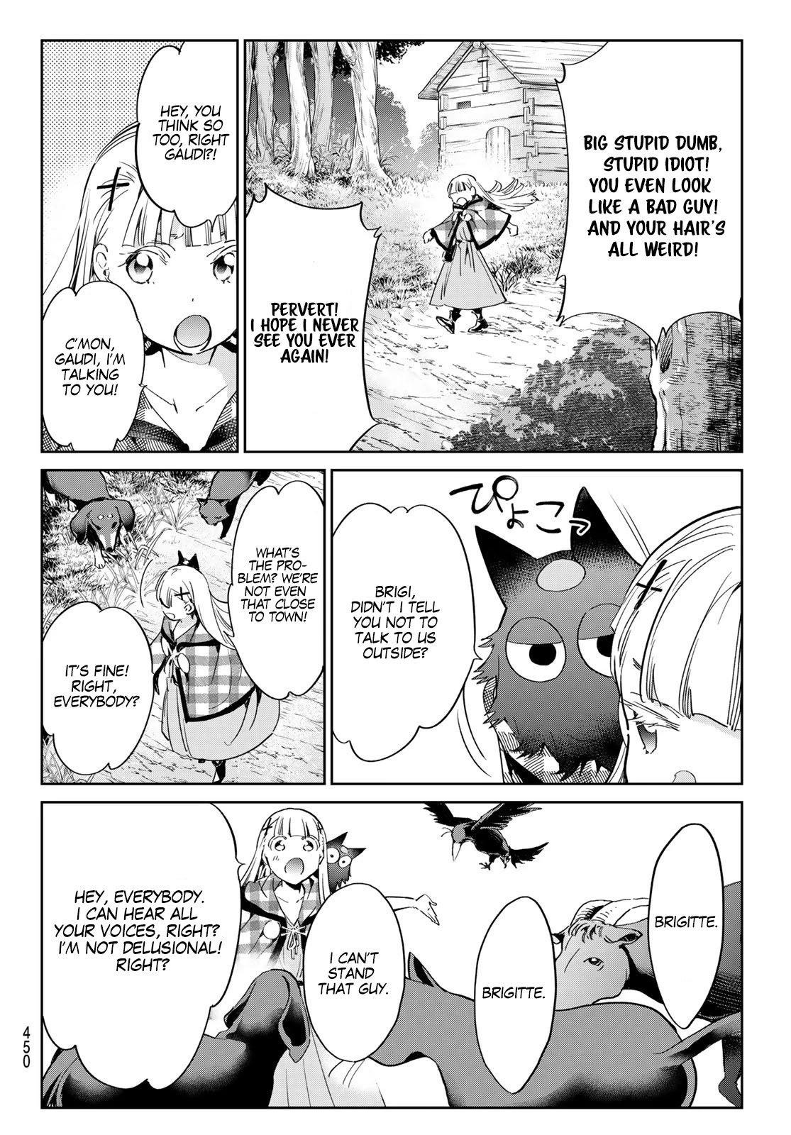 Tricks Dedicated to Witches Chapter 24 page 14 - Chapter 24: The little girl Brigitte
