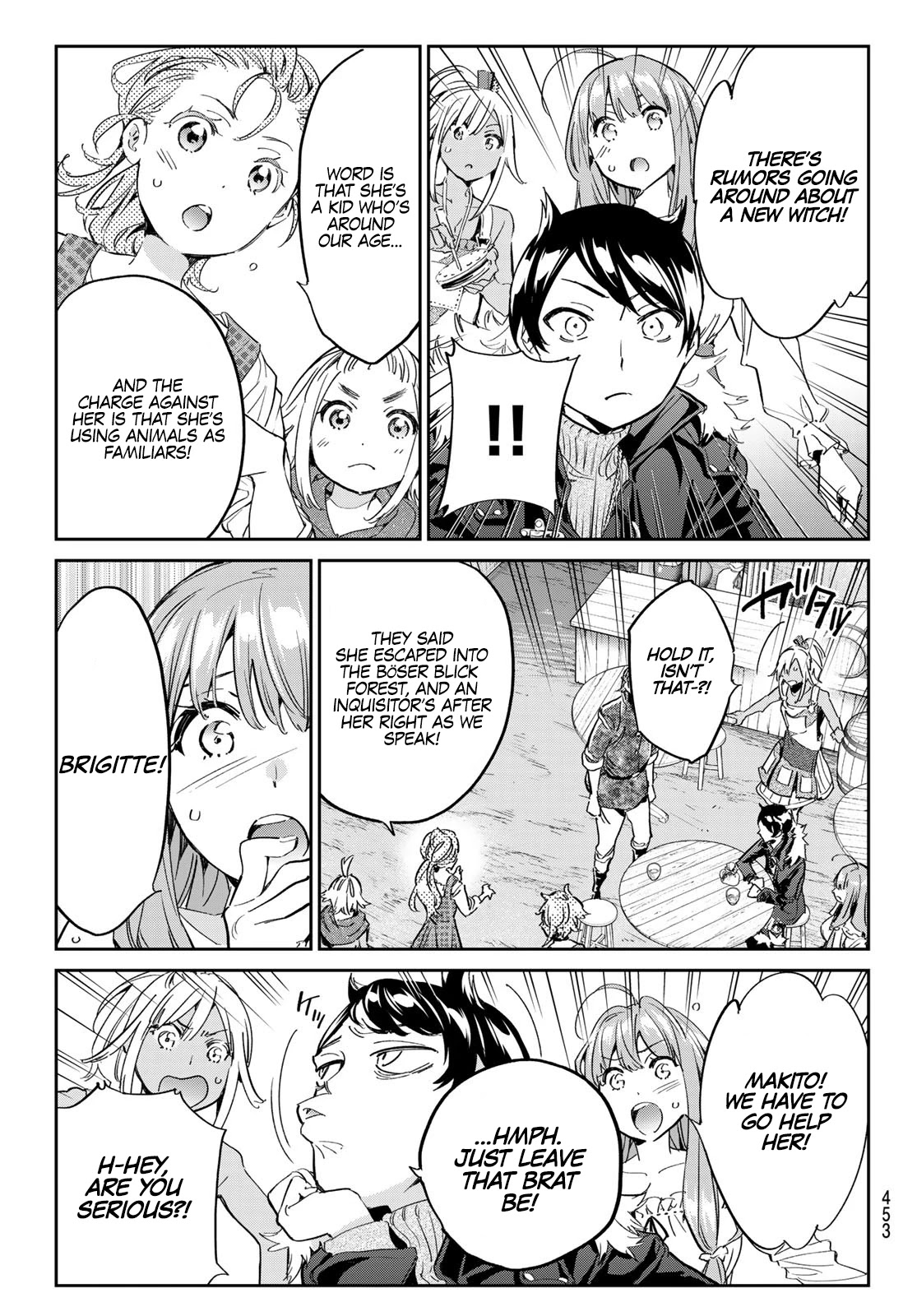 Tricks Dedicated to Witches Chapter 24 page 17 - Chapter 24: The little girl Brigitte