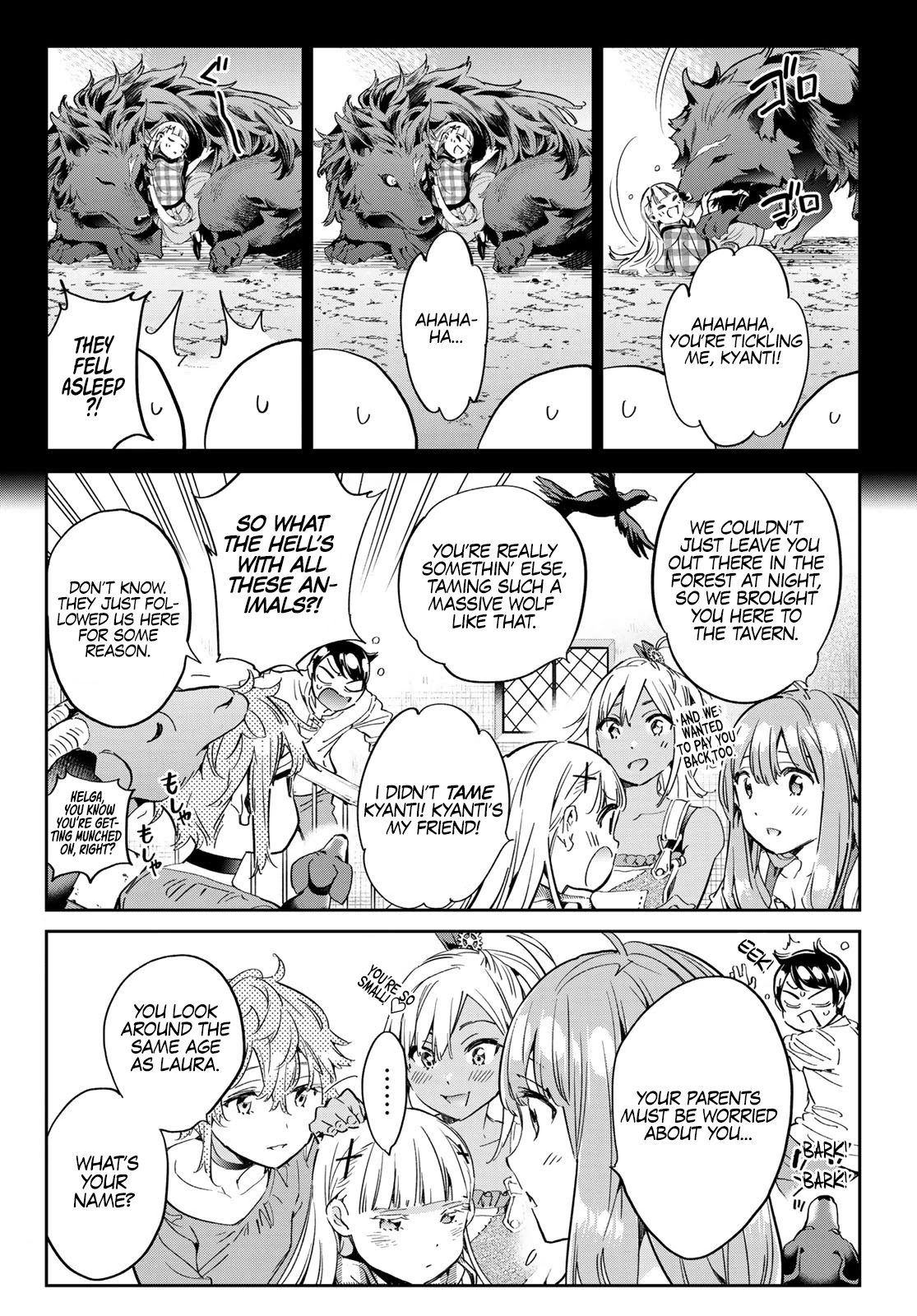 Tricks Dedicated to Witches Chapter 24 page 4 - Chapter 24: The little girl Brigitte
