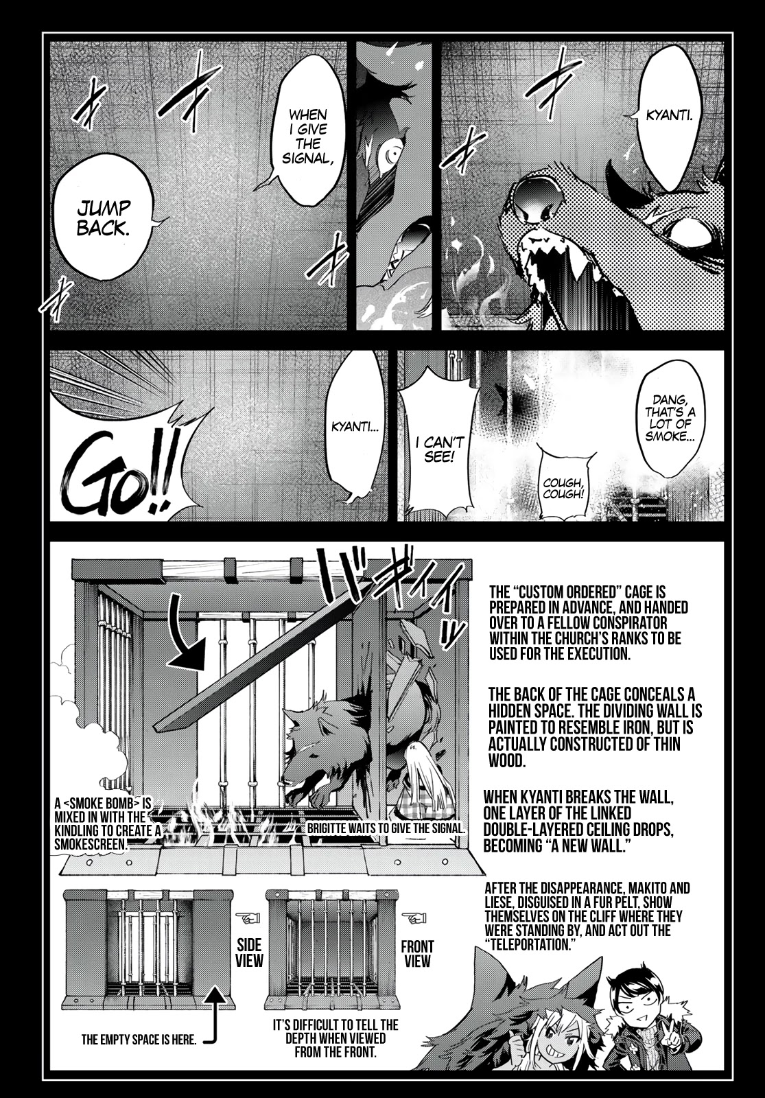 Tricks Dedicated to Witches Chapter 28 page 10 - Chapter 28: Disappearing a Giant Wolf