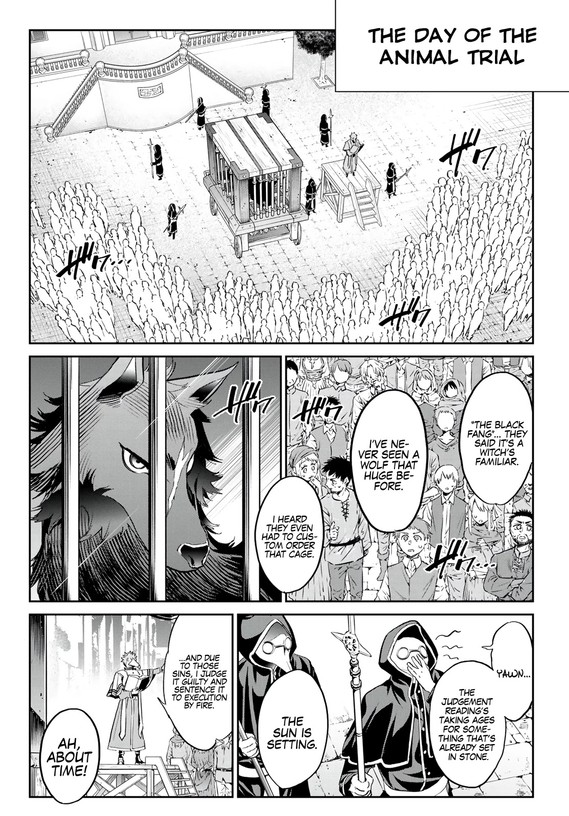 Tricks Dedicated to Witches Chapter 28 page 3 - Chapter 28: Disappearing a Giant Wolf