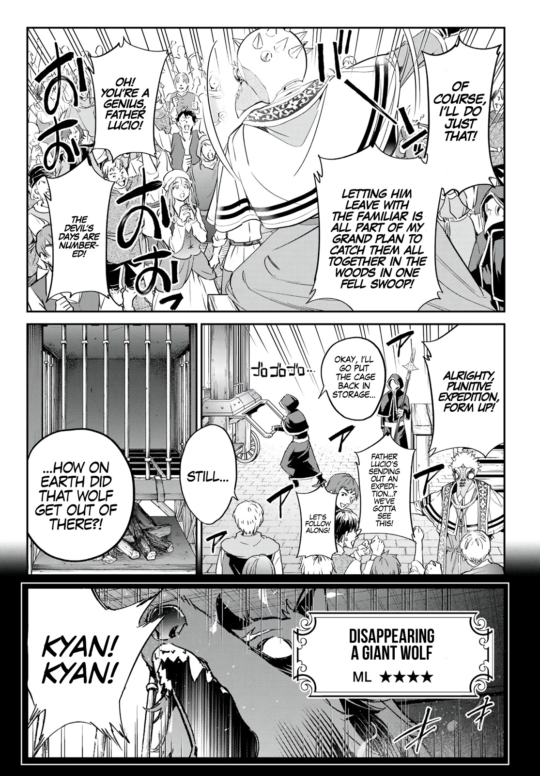 Tricks Dedicated to Witches Chapter 28 page 9 - Chapter 28: Disappearing a Giant Wolf