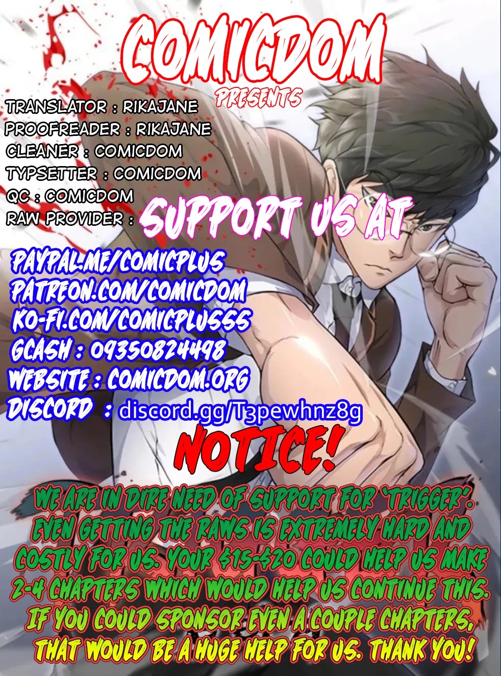 Trigger (Bulman-Issnyang) Chapter 42 page 1 - Chapter 42