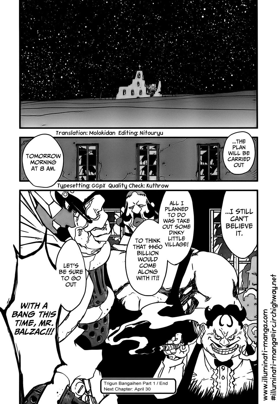 Trigun Badlands Rumble Chapter 1 page 31 - Chapter 1: Badlands Rumble Part 1