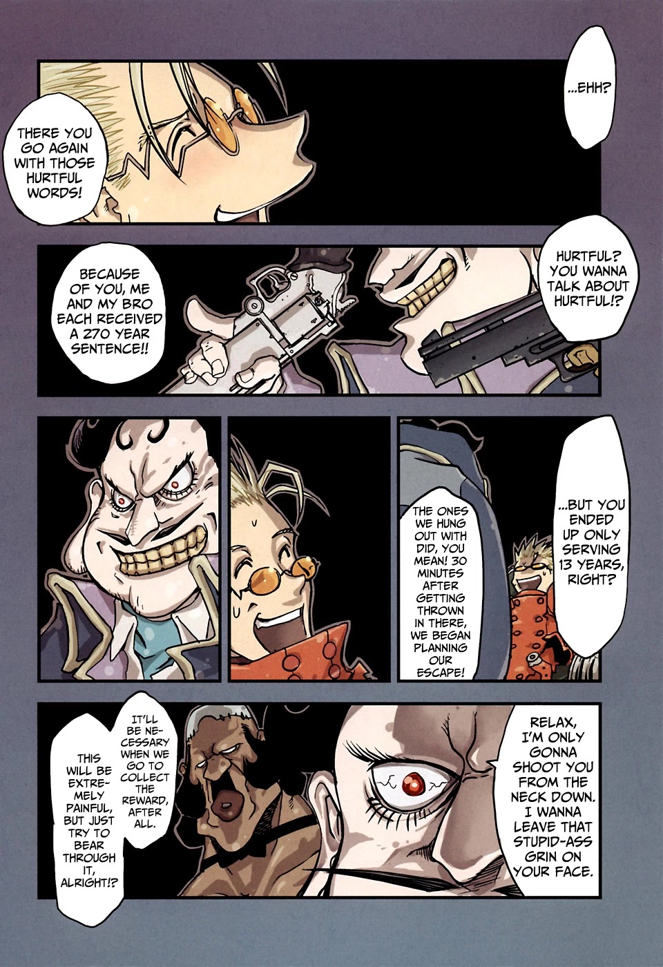 Trigun Badlands Rumble Chapter 1 page 4 - Chapter 1: Badlands Rumble Part 1